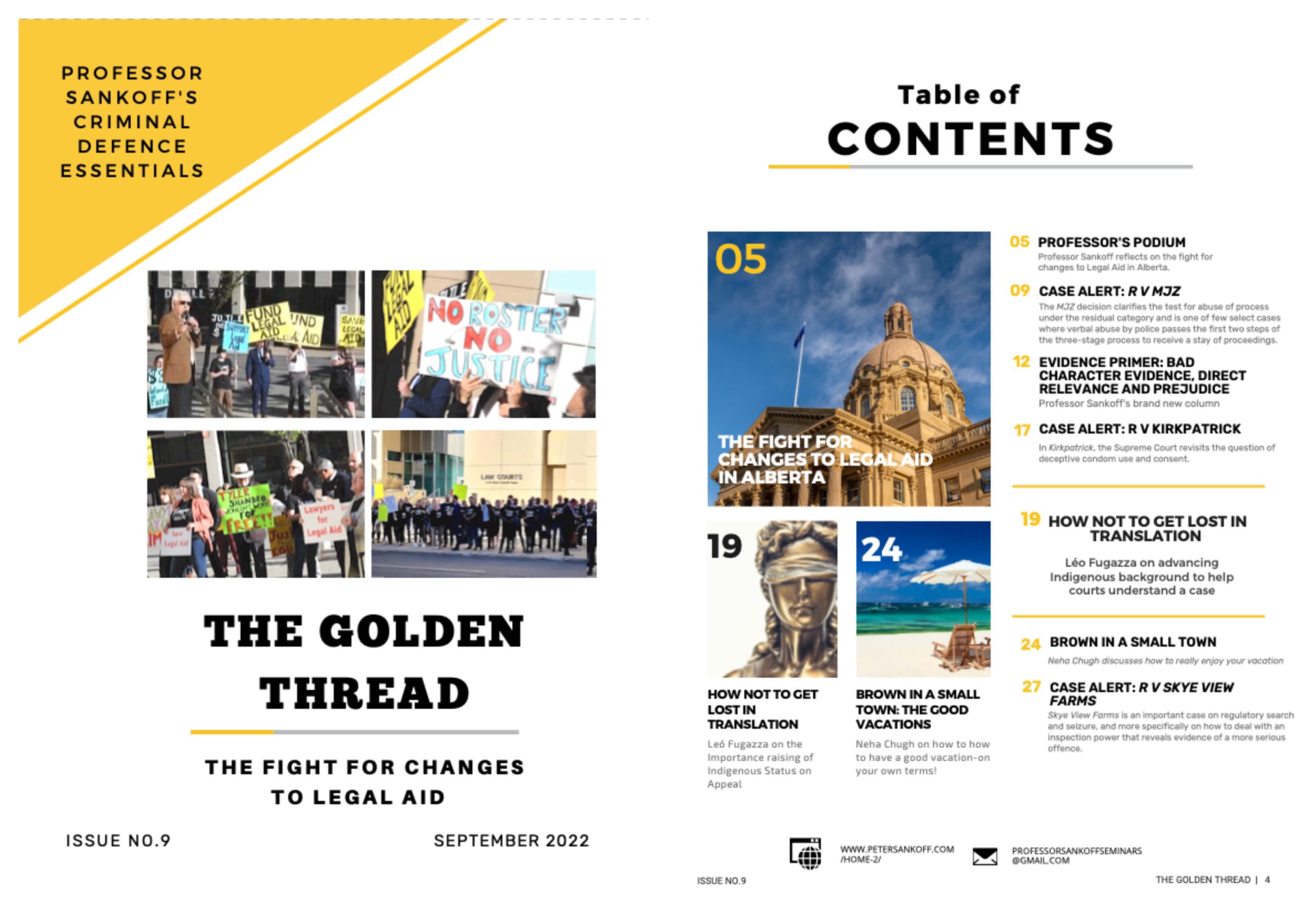 The Golden Thread magazine - Issue 1
