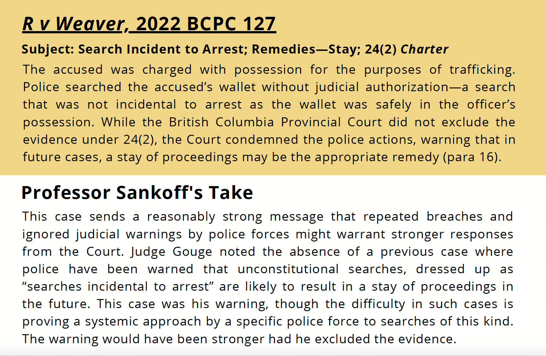 R v Weaver 2022 BCPC 127